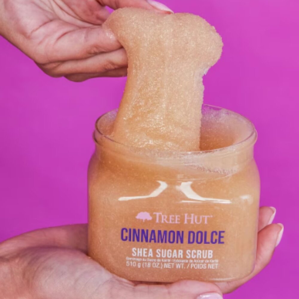 Cinnamon Dolce Shea Sugar Scrub Tree Hut